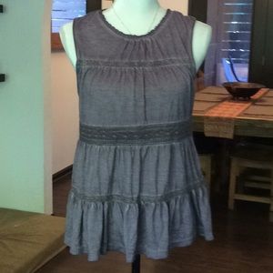 She & sky lavender tank S